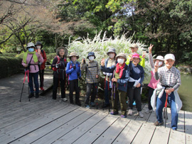草津公園 ノルディック・ウォーク体験会