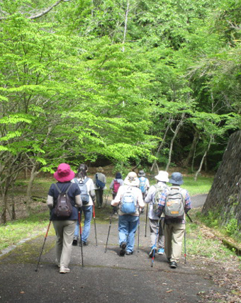 瀬野川公園 ノルディック・ウォーク体験会